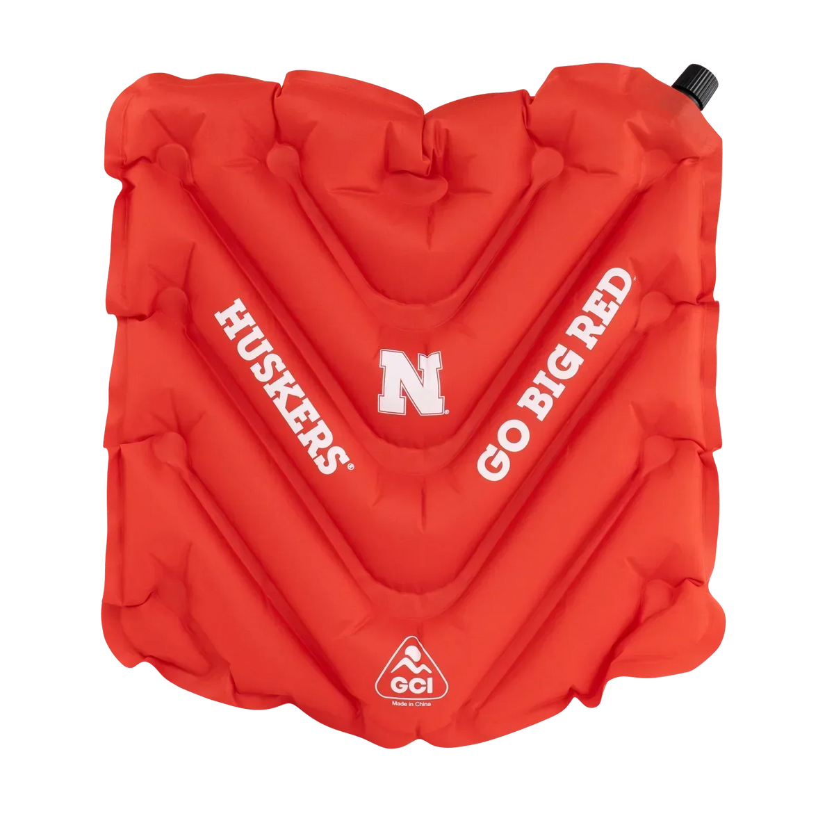 College V Seat™ Inflatable Stadium Cushion - Nebraska Cornhuskers - Hosting Ready